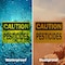 Signmission Pesticides Caution Sign, Plastic, 10in W x 7in L, 2PK OS-2PACK-CS-P-710-L-19222 - alternate 4